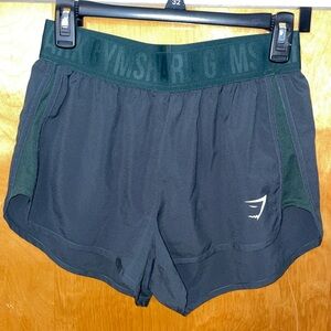 Hunter Green Gym Shark Training Shorts Size Small